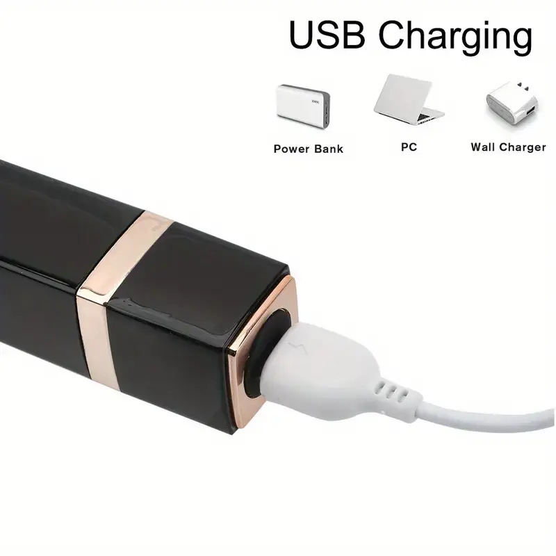 95mm Vibrators for Women - Sexy Lipstick, Clitoris Nipple Licks, Vaginal Anal Plug, Female Masturbator, Erotic Toys, Sex Products