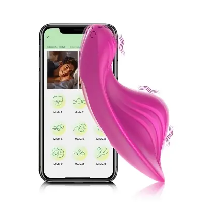 APP Remote Control Outdoor Wearable Vibrator | Clitoral Massage Stimulation, 9 Vibration Modes, Female Sex Toys Adult Products Erotic Vibrator