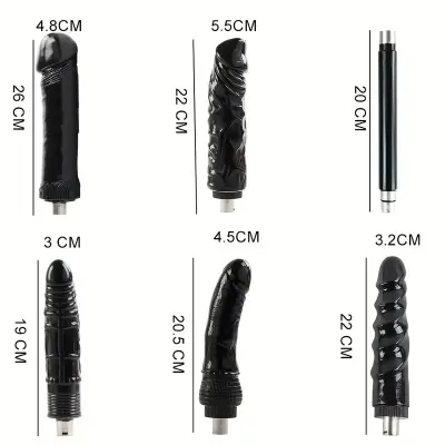 Sex machine Gun Automatic Masturbation Quiet Love Machines Vibrator for Women with 5 Black Dildos