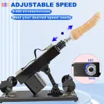 Sex machine Gun Automatic Masturbation Quiet Love Machines Vibrator for Women with 5 Black Dildos