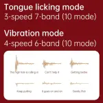 2 In 1 Lick Suck Vibrators For Women Licking Tongue Clitoris Stimulator G Spot Massager Vagina Sucking Female Orgasm Sex Toys