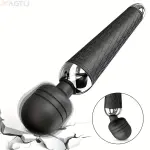 Super Strong 10 Modes Classic Vibrator AV Stick - Fully Automatic Adult Masturbator for Private Massage Flirting - 4 Colors, Silent
