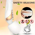 Powerful Dildos Vibrator Dual motor silicone Wand G-Spot Massager 10 modes Sex Toy for Couple Clitoris Stimulator for Adult