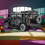 [2025 Super Sports Car Blocks] Limited Edition Super Sports Car Building Blocks Set - 2025 New Black Off-Road Vehicle Model |