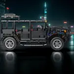 [2025 Super Sports Car Blocks] Limited Edition Super Sports Car Building Blocks Set - 2025 New Black Off-Road Vehicle Model |