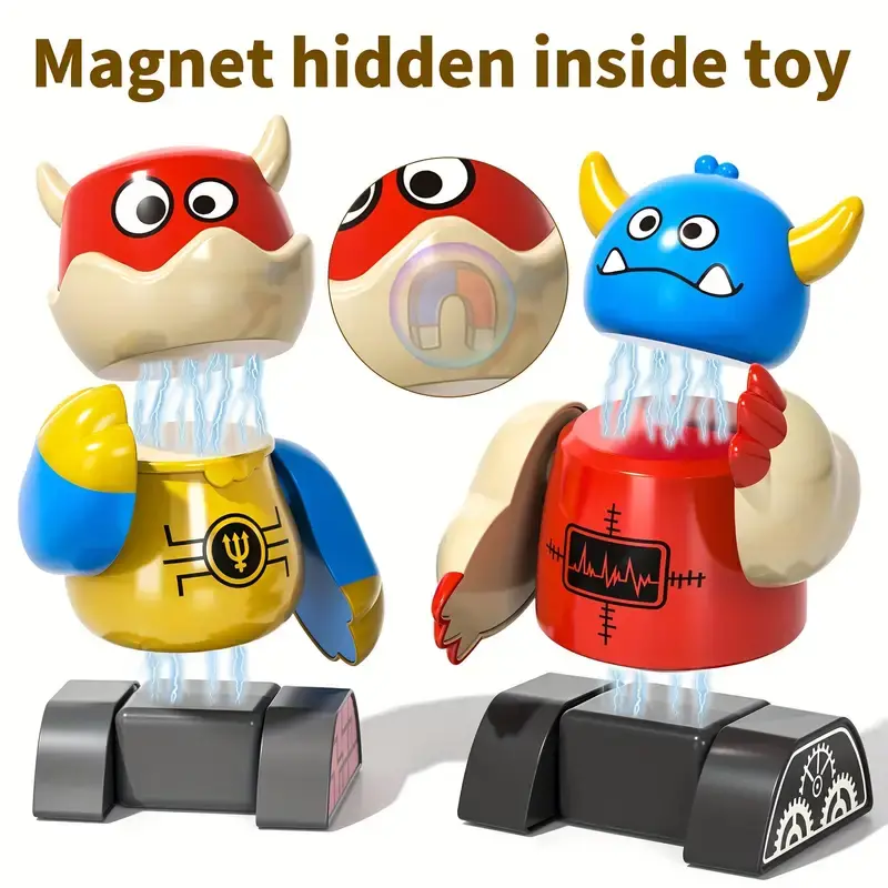 35pcs Magnetic Monster Robot Building Toy Set - STEM DIY Creativity Kit for Kids Ages 3 4 5 6 7 Years Old