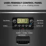 [Timed Pet Feeder, TUYA APP] 4L Automatic Timed Pet Feeder - Programmable Cat Dry Food Dispenser with TUYA APP SET