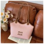 2025 Women's Pure Color Tote Bag with Minimalist Design Spacious Capacity Functional Shoulder Bag for Work and Everyday Use