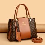 2025 winter new soft leather shoulder messenger bag women's handbag