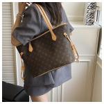 Retro classic old flower tote bag women's large capacity 2025 new style high-end fashion single shoulder underarm bag