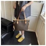 Retro classic old flower tote bag women's large capacity 2025 new style high-end fashion single shoulder underarm bag